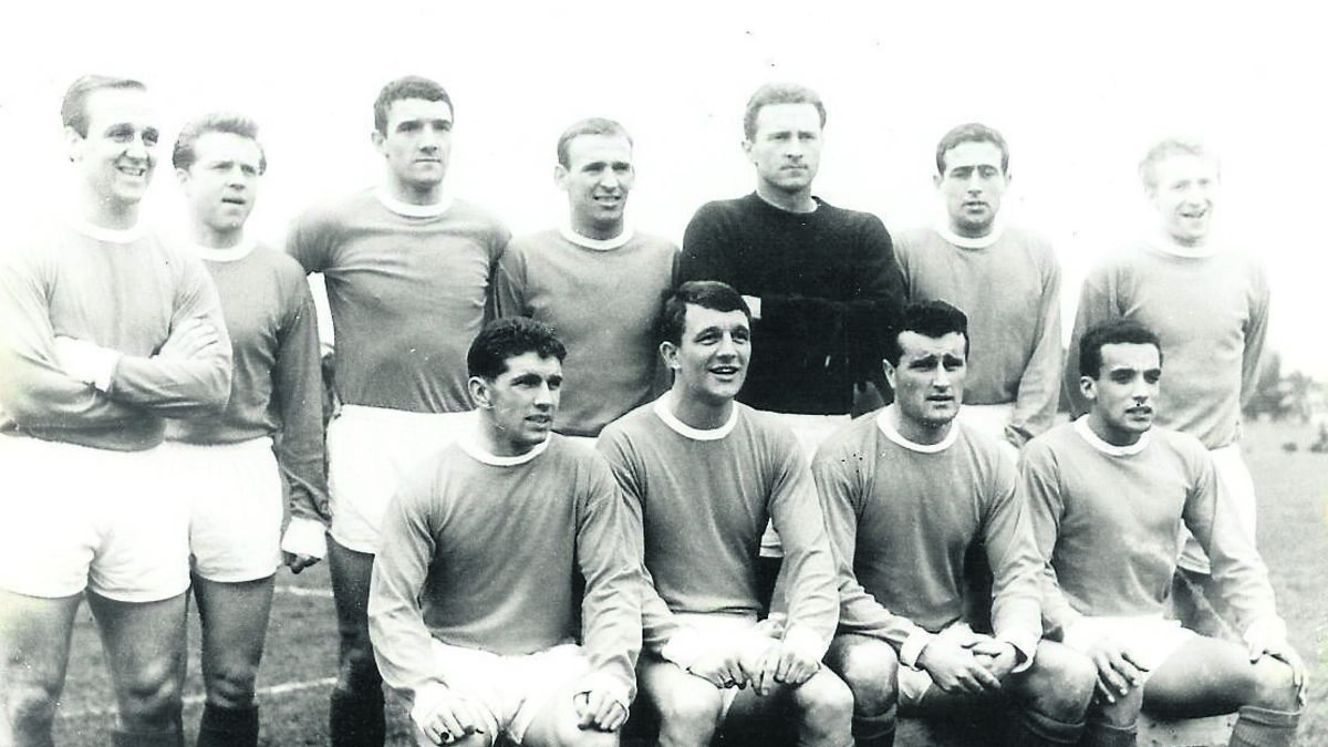 Awful weather didn't stop Denis Law and John Giles thrilling fans at Flower Lodge 