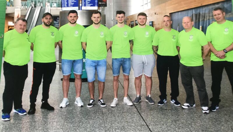 St Vincent’s mentors: Vincent Stokes, Emmet O’Sullivan, Keith Sorensen, Gerry Kelleher, Kyle Mullen, Adam Sorensen, Eric Meghan, Danny Lenihan, Danny Long. St Vincent’s mentors: Vincent Stokes, Emmet O’Sullivan, Keith Sorensen, Gerry Kelleher, Kyle Mullen, Adam Sorensen, Eric Meghan, Danny Lenihan, Danny Long.