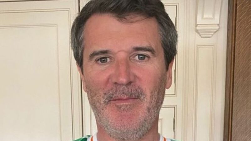 'Don't remember it being this tight': Roy Keane shows off Ireland debut jersey 'Don't remember it being this tight': Roy Keane shows off Ireland debut jersey