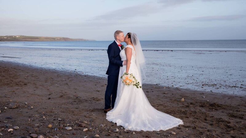 Frontline health workers tie the knot