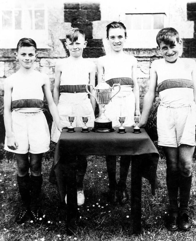Greenmount NS U12 relay winners 1960: Noel Connolly, Tony Kenneally, Eric Philpott and Donie Doolan.