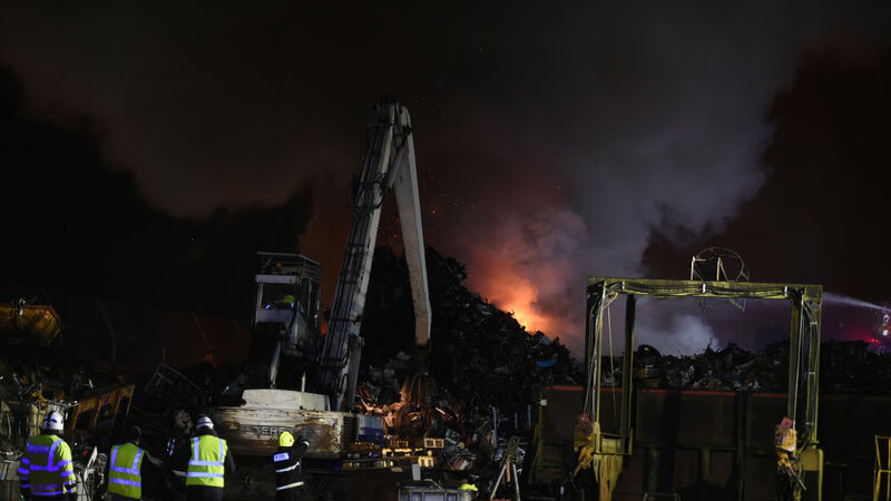 Foul play not suspected following major fire in Churchfield