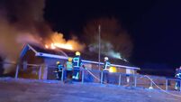 Fire crews battle 'well-developed' house blaze in Cork city overnight