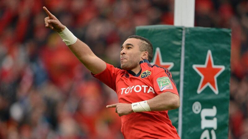 Simon Zebo 'thrilled and honoured' to come home to play for Munster