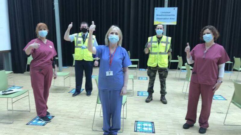 Vaccination rollout: Vaccination of over 65s begins in Cork’s City Hall Vaccination rollout: Vaccination of over 65s begins in Cork’s City Hall