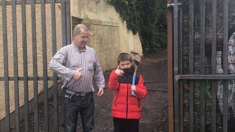 Relief among residents as gate erected near the Lough 