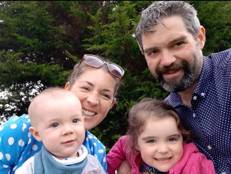 Louisa Khalfi and her husband, Kieran Creedon are parents to Evelyn, age 3 and Arlo, age 1. Louisa Khalfi and her husband, Kieran Creedon are parents to Evelyn, age 3 and Arlo, age 1.