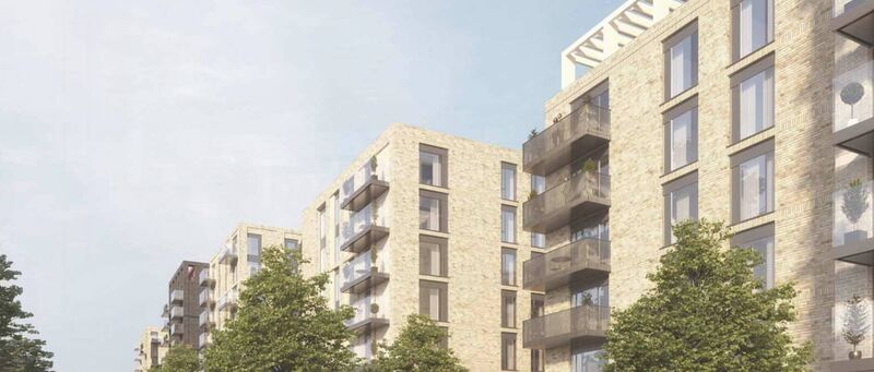 A computer generated image of the proposed docklands apartments to the site of the old Ford distribution centre. Pic: Marina Quarter Limited. www.thesouthdocks.ie/