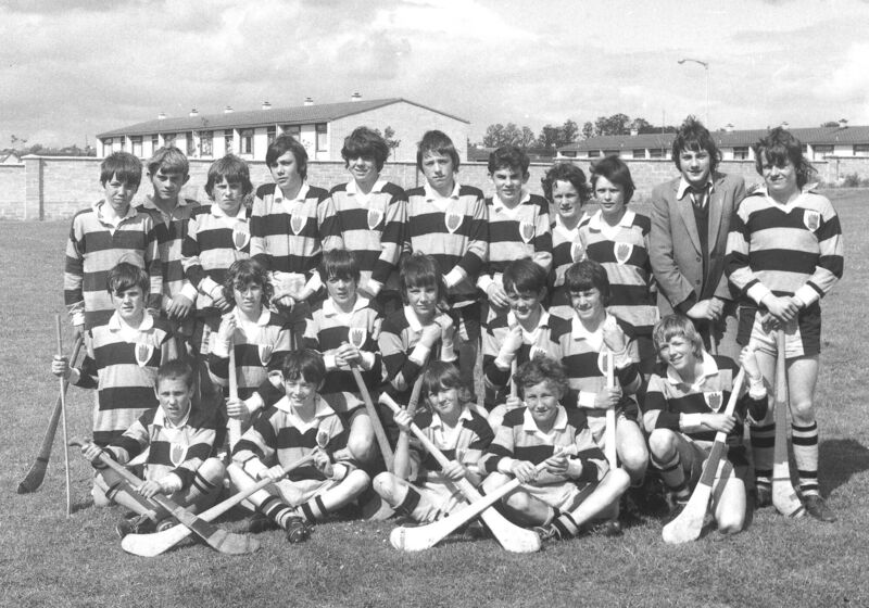 The Na Piarsaigh team that won the 1974 Féile.