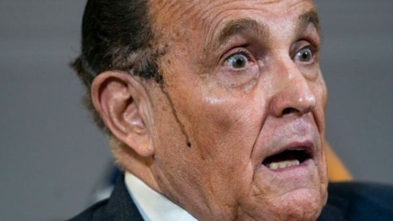 Rudy Giuliani earns Razzie award for year's worst film performances