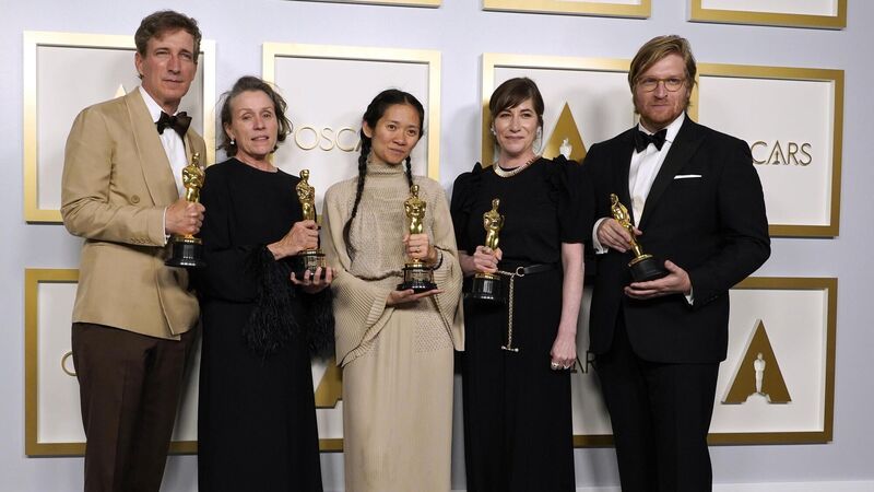 Nomadland triumphs at Oscars as director Chloe Zhao makes history