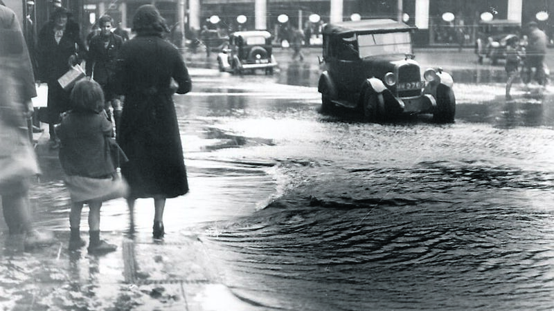 I was in The Pav watching a movie the day it flooded!