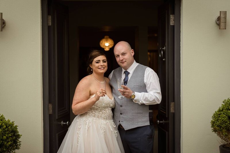 LOOKING TO THE FUTURE: The couple said they felt that the love and support of their family was with them on the day, even though everyone couldn’t attend, due to restrictions. LOOKING TO THE FUTURE: The couple said they felt that the love and support of their family was with them on the day, even though everyone couldn’t attend, due to restrictions.