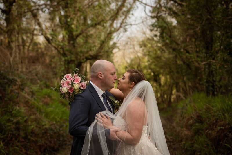 SEALED WITH A KISS: Martina and Kevin O’Kane who were wed in a Spiritual Ceremony at Dunowen House, Ardfield, Clonakilty. SEALED WITH A KISS: Martina and Kevin O’Kane who were wed in a Spiritual Ceremony at Dunowen House, Ardfield, Clonakilty.