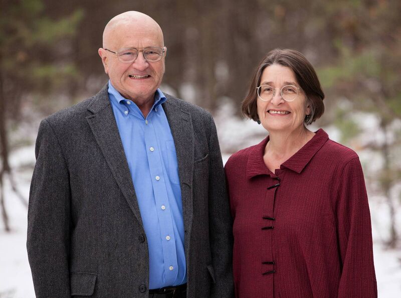Jeffrey and Connie May. Picture: Deborah Bain/Natural Light Photographs/PA. 