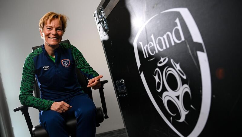 Republic of Ireland Women’s national team manager Vera Pauw. Picture: Stephen McCarthy/Sportsfile
