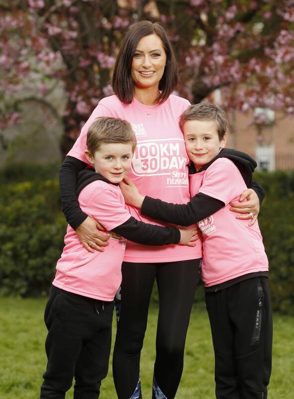 Madeleine with her sons Alec McGarry (7) and Aaron McGarry (5), who live in Carrigaline, County Cork. Pictures: Leon Farrell/Photocall Ireland Madeleine with her sons Alec McGarry (7) and Aaron McGarry (5), who live in Carrigaline, County Cork. Pictures: Leon Farrell/Photocall Ireland