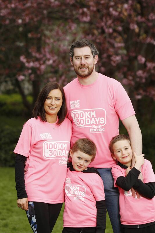 Madeleine McCoole with husband Adrian McGarry and their children Alec and Aaron Picture: : Leon Farrell/Photocall Ireland Madeleine McCoole with husband Adrian McGarry and their children Alec and Aaron Picture: : Leon Farrell/Photocall Ireland