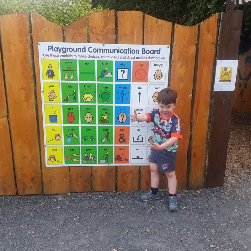 Conor, now aged six and a half, has Verbal Dyspraxia. Conor, now aged six and a half, has Verbal Dyspraxia.