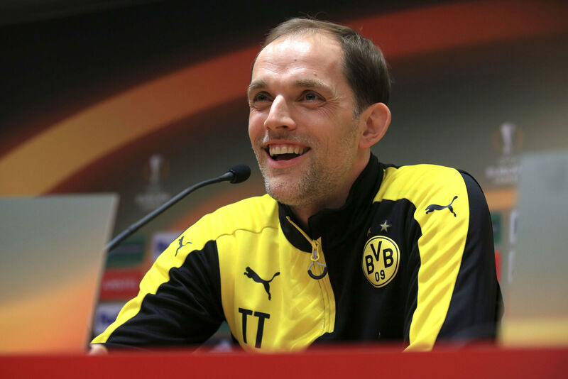 Borussia Dortmund head coach Thomas Tuchel at a press conference back in 2016. Picture: Nick Potts/PA Wire