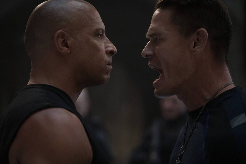 Fast and Furious 9. Pictured: (L-R) Vin Diesel as Dom, John Cena as Jakob.PA Feature SHOWBIZ Film Blockbusters. Picture: PA Photo/© 2020 UNIVERSAL STUDIOS. Fast and Furious 9. Pictured: (L-R) Vin Diesel as Dom, John Cena as Jakob.PA Feature SHOWBIZ Film Blockbusters. Picture: PA Photo/© 2020 UNIVERSAL STUDIOS.