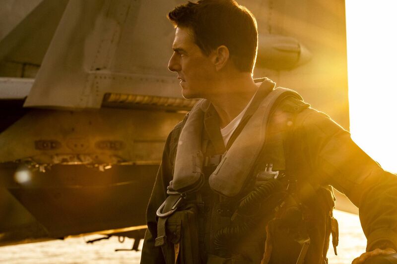 Top Gun: Maverick. Pictured: Tom Cruise as Captain Pete 'Maverick' Mitchell. Picture: PA Photo/© 2019 Paramount Pictures Corporation. Top Gun: Maverick. Pictured: Tom Cruise as Captain Pete 'Maverick' Mitchell. Picture: PA Photo/© 2019 Paramount Pictures Corporation.