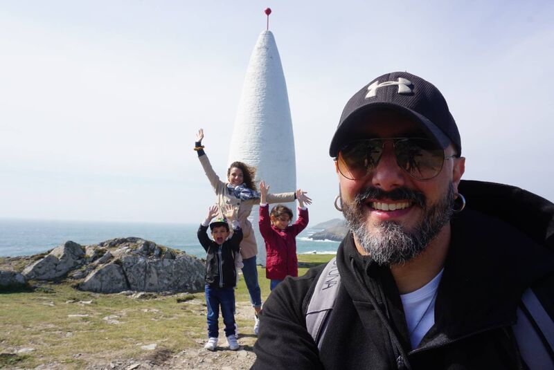 Dario with his family wife Marina and children Alice and Lorenzo, aged seven and four, who speak with ‘strong’ Cork accents. Dario with his family wife Marina and children Alice and Lorenzo, aged seven and four, who speak with ‘strong’ Cork accents.