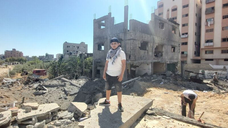 Abdul, 12, a voice for his people