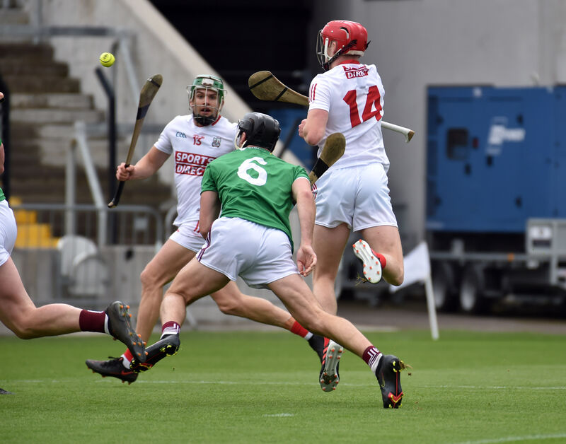 Alan Connolly gets the opening goal. Picture: Eddie O'Hare Alan Connolly gets the opening goal. Picture: Eddie O'Hare