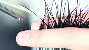 <p class="contextmenu internal_Caption">ONE OF LIFE’S LITTLE TREATS: Kathriona Devereux has two hairdressers — one for cuts and one for colour</p>