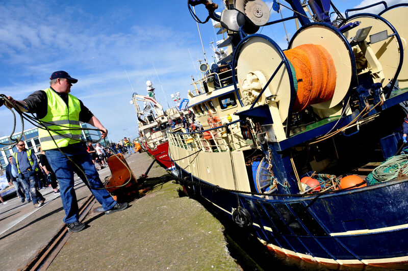 Vessels tie up at Kennedy Quay. Vessels tie up at Kennedy Quay.