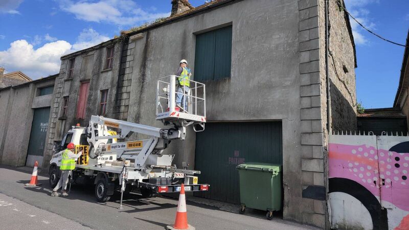 Swift boxes installed in West Cork town Swift boxes installed in West Cork town