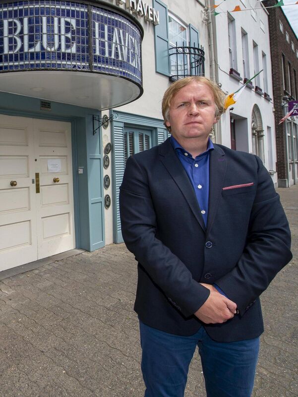 Ciaran Fitzgerald outdide the Blue Haven in Kinsale. Picture Dan Linehan