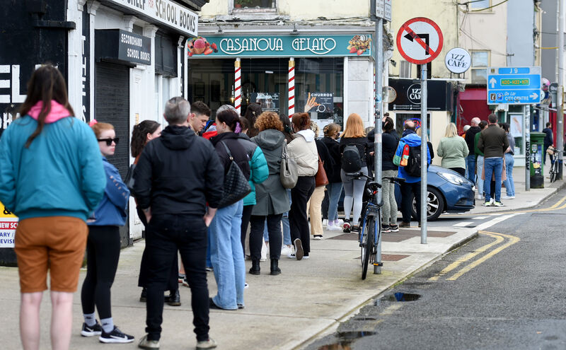Mr Akarajeh said the total sales raised last Sunday was €3,100, and there was about €1,700 in cash donations in a collection box. Pic: Larry Cummins Mr Akarajeh said the total sales raised last Sunday was €3,100, and there was about €1,700 in cash donations in a collection box. Pic: Larry Cummins