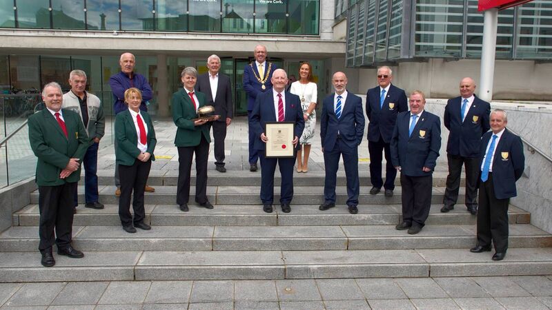 Top boxing administrator Michael O'Brien honoured by Lord Mayor Top boxing administrator Michael O'Brien honoured by Lord Mayor