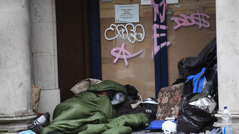 New figures reveal slight increase in number of homeless people in Cork New figures reveal slight increase in number of homeless people in Cork