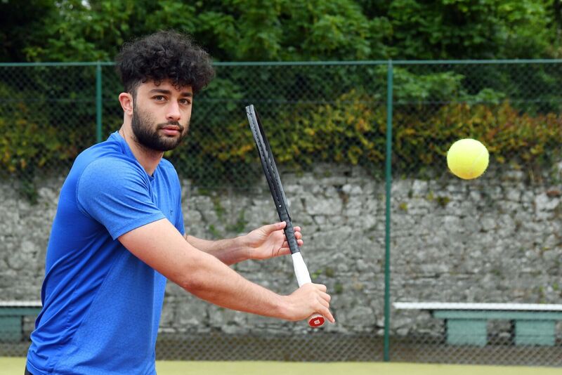 Sam West, player and coach, Bishopstown Lawn Tennis Club, Cork.