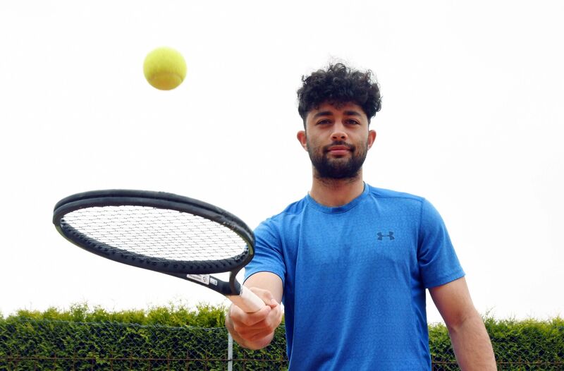 Sam West, player and coach, Bishopstown Lawn Tennis Club, Cork.