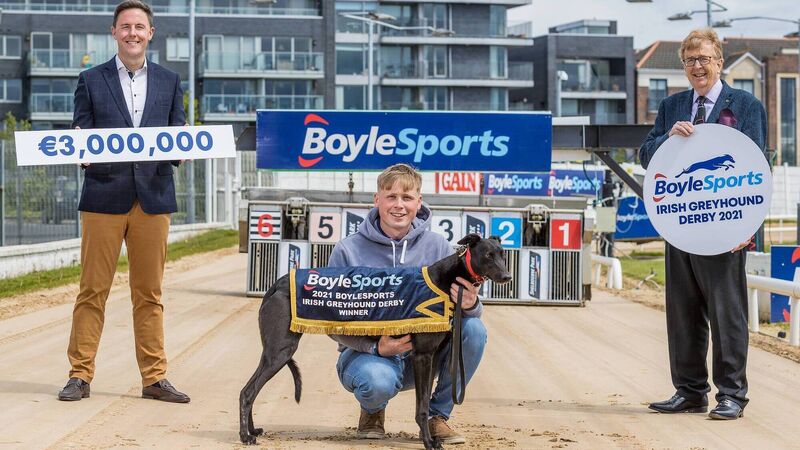 Greyhound racing receives a huge boost with BoyleSports renewing their sponsorship of the Derby for another three years
