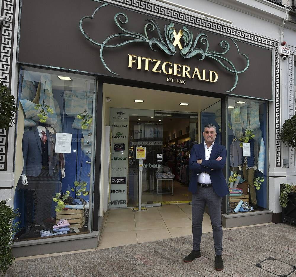 Fitzgerald's of Cork,  established in 1860. Current MD, Eddie Mullins, is delighted to have been able to reopen the store with the recent easing of Covid restrictions.  Picture: Michael Chester