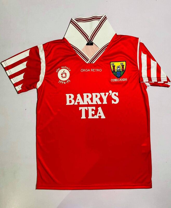 Back to the future with Órga Retro replica jerseys of Cork GAA