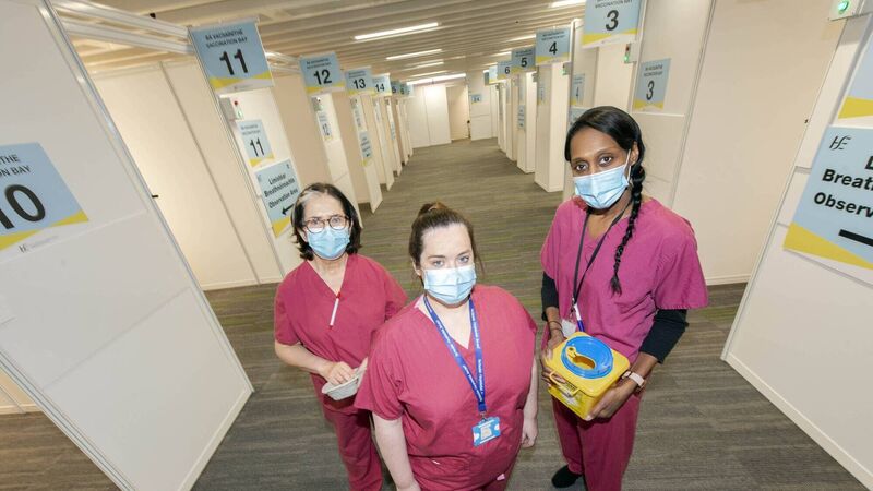 100,000 vaccinations administered at Pairc Uí Chaoimh and Cork City Hall 