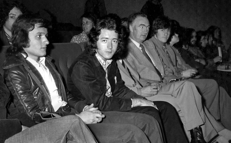 Rory Gallagher pictured at the Capitol cinema, 1974. Rory Gallagher pictured at the Capitol cinema, 1974.