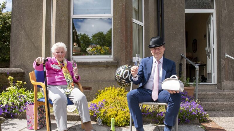 Cork woman celebrates 100th birthday in style Cork woman celebrates 100th birthday in style