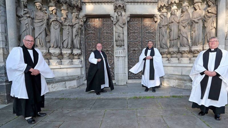 Two new Canons installed in Cork following a ceremony at Saint Fin Barre's Cathedral Two new Canons installed in Cork following a ceremony at Saint Fin Barre's Cathedral