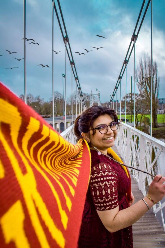 Looking down the line, Tanusha has aspirations of a quaint country lifestyle. Looking down the line, Tanusha has aspirations of a quaint country lifestyle.