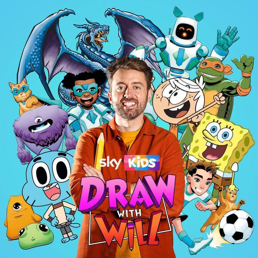 Sky Kids Draw with Will. Sky Kids Draw with Will.