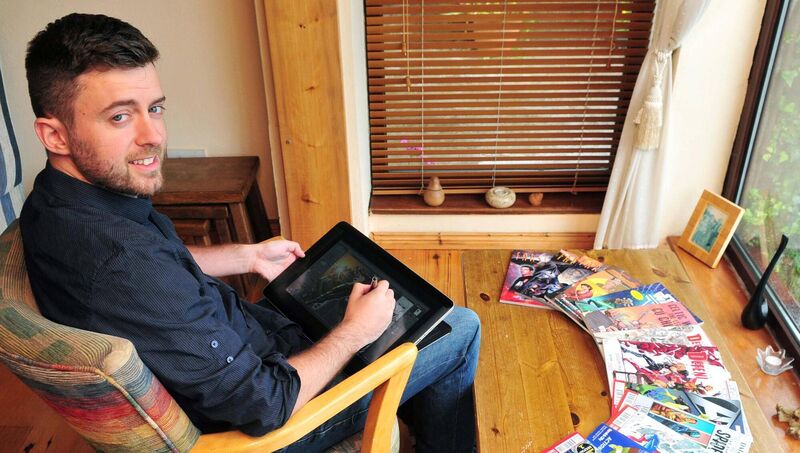 The Cork comic book artist, who has worked on Spider-Man and Star Wars as well as publishing his own Celtic Warrior comic book, said he was delighted with the feedback to the show and said he hopes the kid’s programme will inspire the next generation of artists.