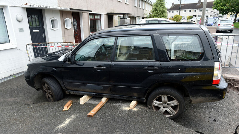 Irish Water acknowledges how 'traumatic' sinkhole incident is for Blackrock family as investigations continue into cause Irish Water acknowledges how 'traumatic' sinkhole incident is for Blackrock family as investigations continue into cause