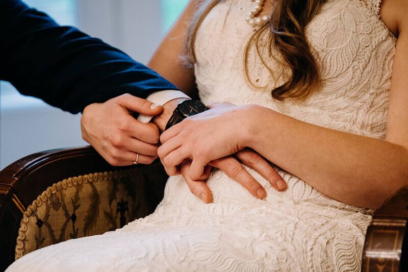 Christabel Geary was pregnant with the couple's second child, Iarla, on the day they wed. Christabel Geary was pregnant with the couple's second child, Iarla, on the day they wed.